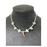native American Turquoise beaded necklace