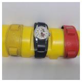 Bradley time mickey watch with 2 extra bands