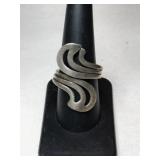 Silver  ring.  Size 8     .225oz