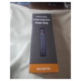 2 Pack 4' Long Black Power StripsYou Get 2 for