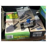 Cochlin's folding shovel & 2 Army folding shovels