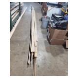 Bundle of trim boards ,mostly 16x2xï¿½ variety of