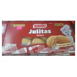 4 boxes of julitas milk caramel filled pastries