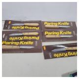 6 ecko paring knives new