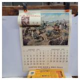1976 C.M. Russell calendar