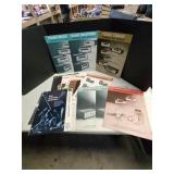 Group of 1970's high-end audio brochures: Fisher,