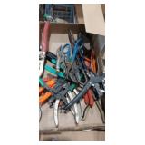 Pliers , adjusting grip pliers. Vise grips,