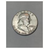 1963 Franklin silver half dollar