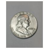 1963 Franklin silver half dollar