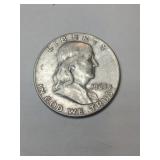 1963 Franklin silver half dollar