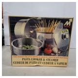 New Metro pasta cooker and steamer