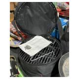 portable BBQ grill with cooler bag