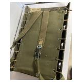 US military WWII-era plywood packboard dated 1944