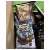 5- 5 oz bags of Snyder Rounds & 4- 6 oz. bags of