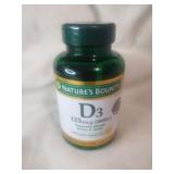 Nature's Bounty D3 125mcg Supports Strong