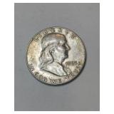 1963 Franklin silver half dollar