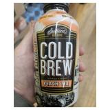 Case of 12 cold brew peach tea
