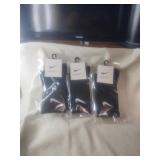 3 Brand New Pair Nike Socks Color Black