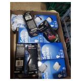 Soft white 100w light bulbs an Phillips 75w
