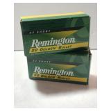 Remington High Velocity 22 short golden bullet.