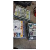 3, 8x10ft tarps like new, 2 camouflage 1 gray