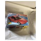 vintage 1983 MPC Pontiac Fiero 1:25 scale plastic
