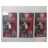 3 benchmark .999 fine silver one grain