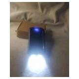 Solar Powered Battery Pack With FlashlightDon't