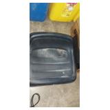 Complete mower seat replacement