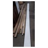Wooden home improvement parts , rails base boards