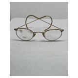 Old gold filled glasses