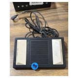 Panasonic microcassette transcriber foot pedal,