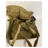 U.S. Army WWII canvas haversack
