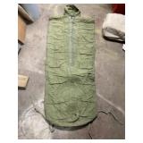 Vintage US military issue sleeping bag
