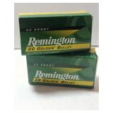 Remington High Velocity 22 short golden bullet.