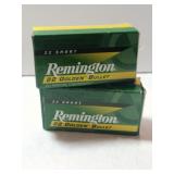 Remington High Velocity 22 short golden bullet.