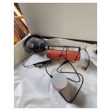 Group of two portable Bluetooth speakers, one