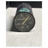 GE Aircraft tachometer indicator