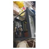 Metal av rolling cart