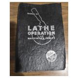 Lathe Operation and Machinsts Tables