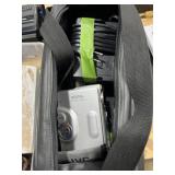 JVC cyber cam with accessories in zip up case