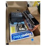 Battery chargers, tape rewinder, and ReproVideo