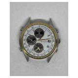 Seiko 7T32-7C60 men's alarm chronograph watch