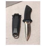 Tusa  mini  dive knife w/ sheath