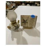 Masonic temple, glazed, ceramic book and