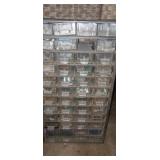 48 compartment bolt organizer with contents
