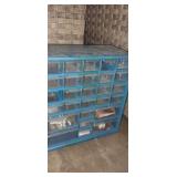 27 compartment bolt organizer with contents