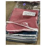 27 pieces of 100% cotton fabric cut into fat