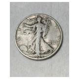 1934  walking liberty half dollar