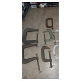 Craftsman and USA made adjusting C clamps